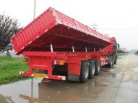 側翻自卸半掛車