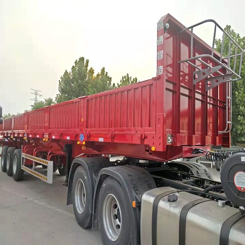 側翻自卸半掛車的措施