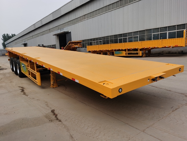 低平板半掛車生產