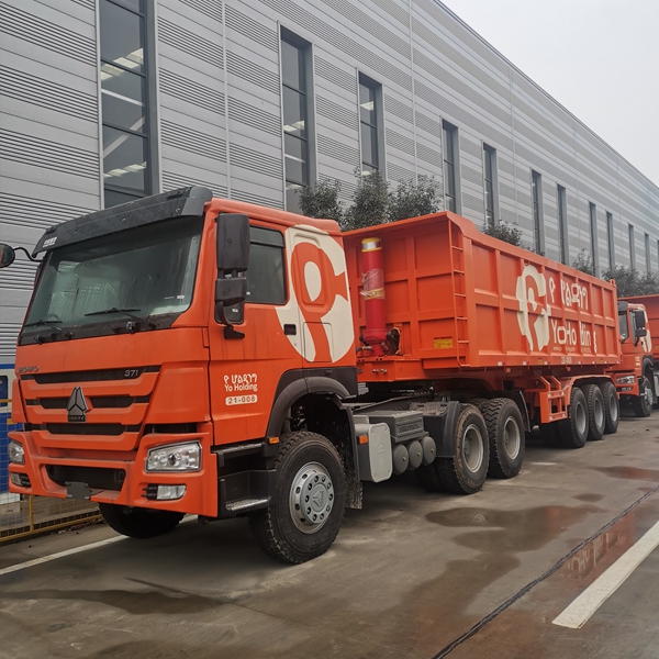 后翻半掛車訂購